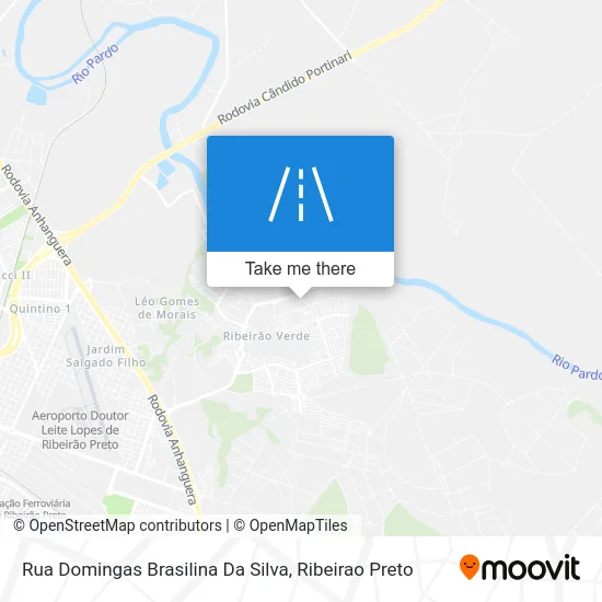 Rua Domingas Brasilina Da Silva map