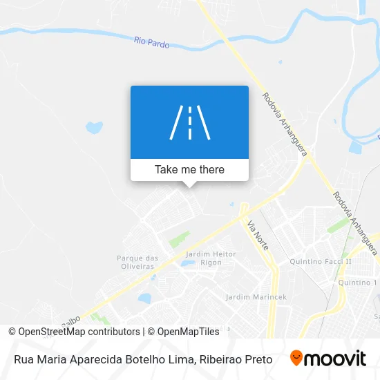 Rua Maria Aparecida Botelho Lima map