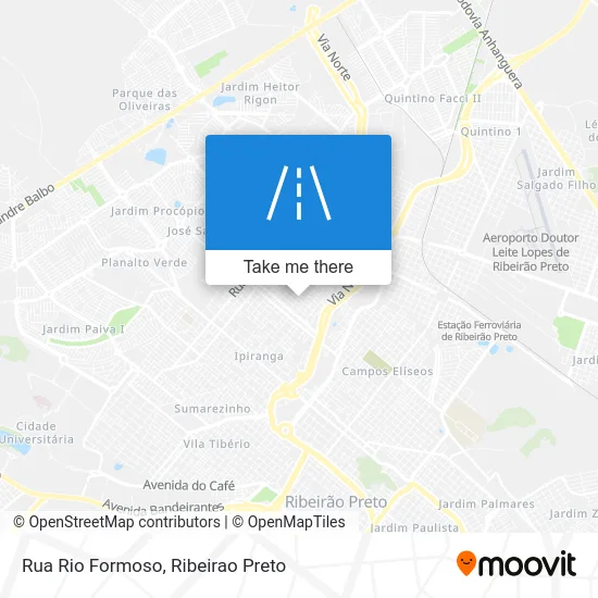 Rua Rio Formoso map
