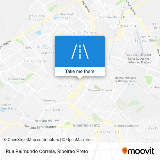 Rua Raimundo Correia map
