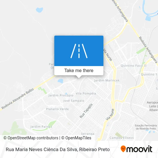 Rua Maria Neves Ciênca Da Silva map