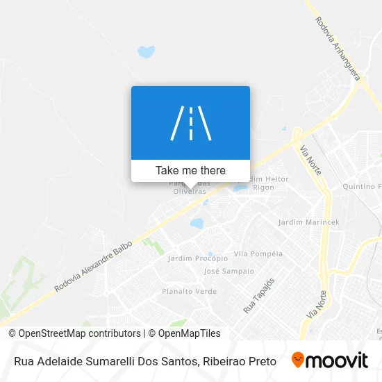Rua Adelaide Sumarelli Dos Santos map