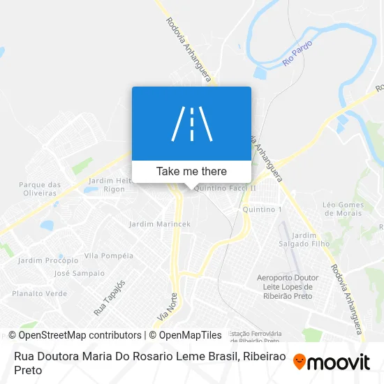 Rua Doutora Maria Do Rosario Leme Brasil map