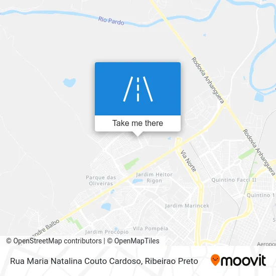 Rua Maria Natalina Couto Cardoso map