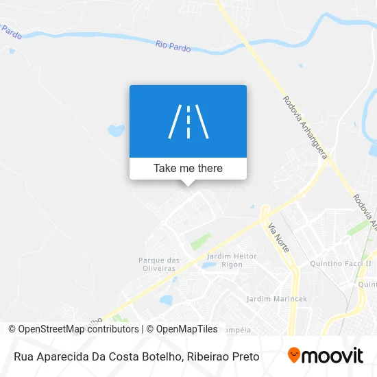 Rua Aparecida Da Costa Botelho map