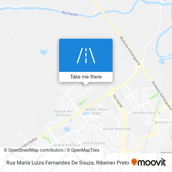 Rua Maria Luiza Fernandes De Souza map