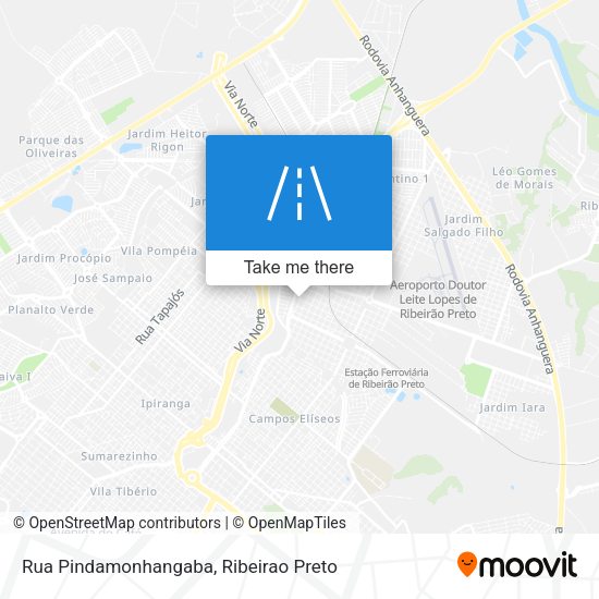 Rua Pindamonhangaba map