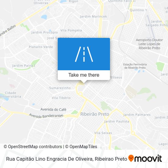 Rua Capitão Lino Engracia De Oliveira map