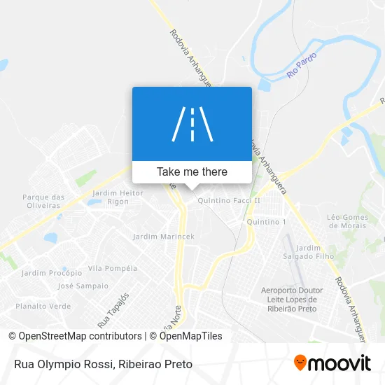 Rua Olympio Rossi map