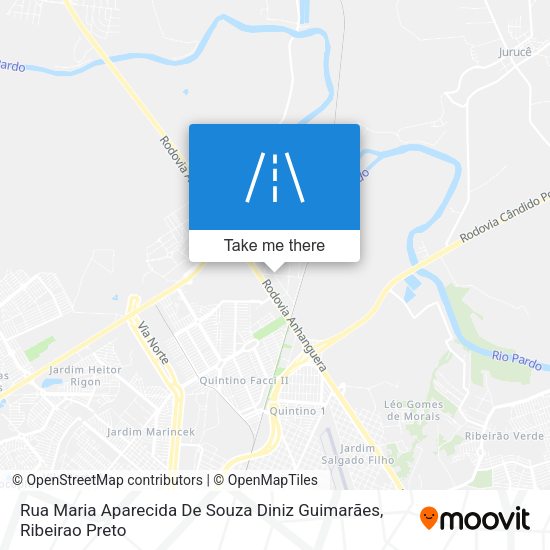 Rua Maria Aparecida De Souza Diniz Guimarães map