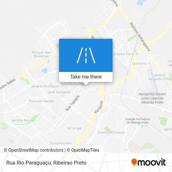 Rua Rio Paraguaçu map