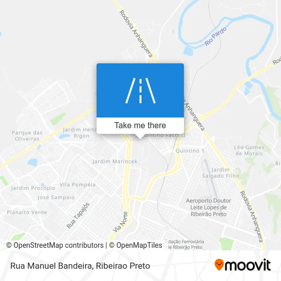 Rua Manuel Bandeira map