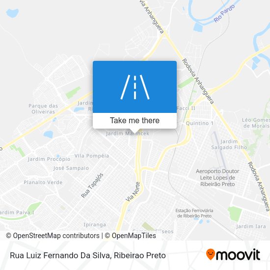 Rua Luiz Fernando Da Silva map
