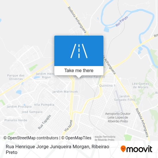 Rua Henrique Jorge Junqueira Morgan map