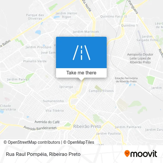 Rua Raul Pompéia map