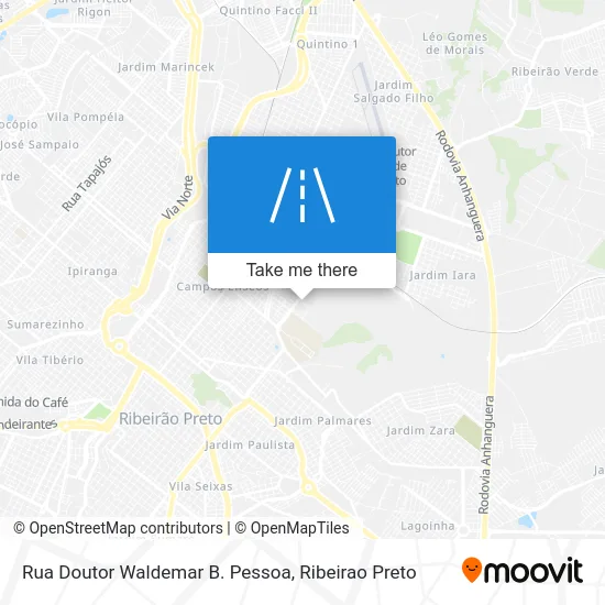 Rua Doutor Waldemar B. Pessoa map
