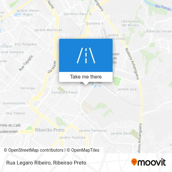 Rua Legaro Ribeiro map