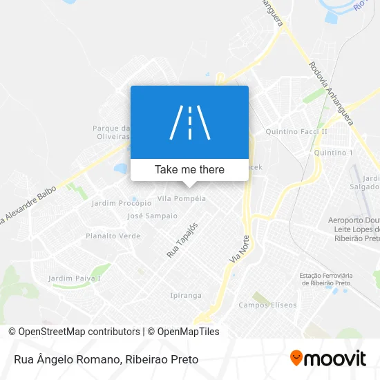 Rua Ângelo Romano map
