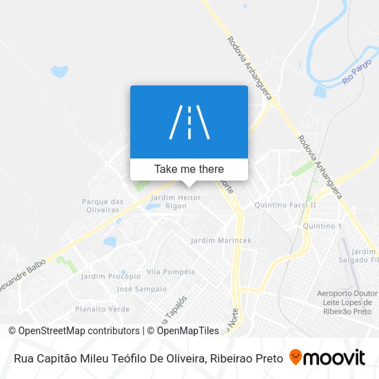 Rua Capitão Mileu Teófilo De Oliveira map