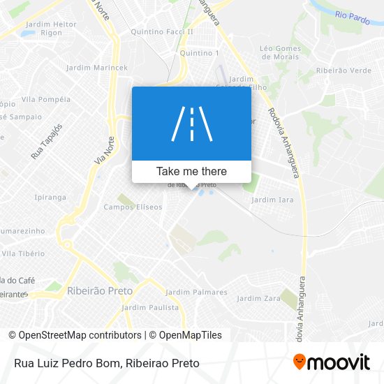Rua Luiz Pedro Bom map