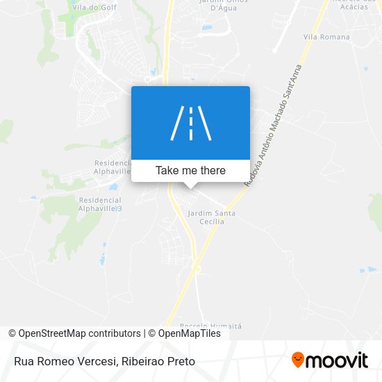Rua Romeo Vercesi map