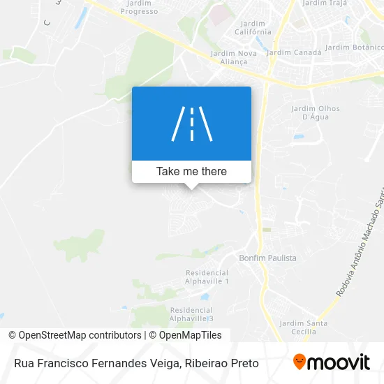 Rua Francisco Fernandes Veiga map