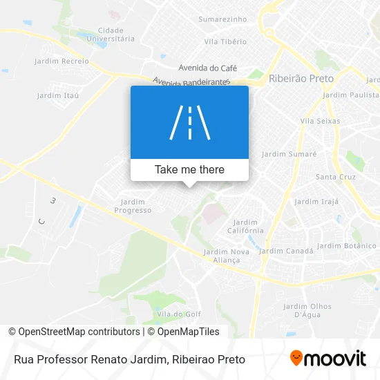 Rua Professor Renato Jardim map