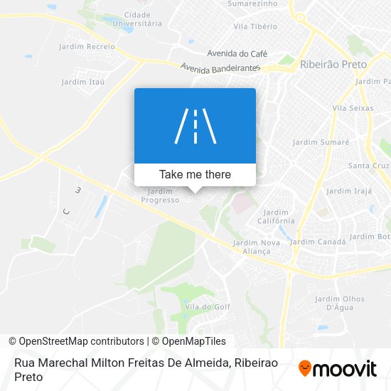 Rua Marechal Milton Freitas De Almeida map