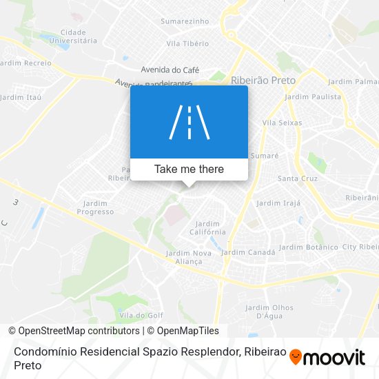Condomínio Residencial Spazio Resplendor map