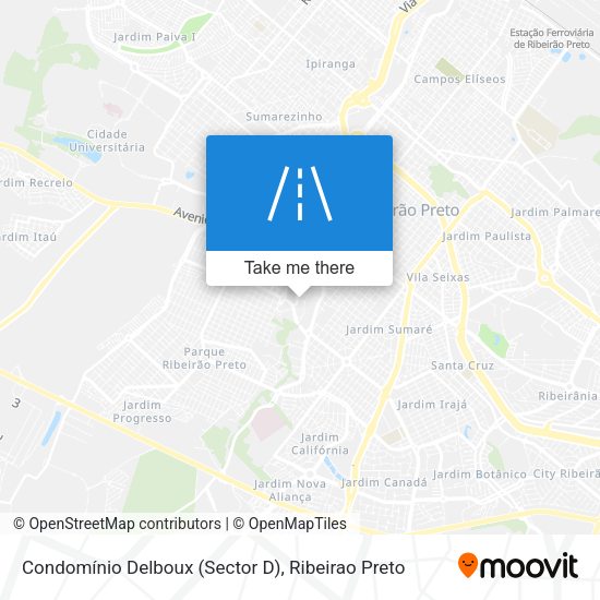 Condomínio Delboux (Sector D) map