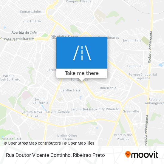 Rua Doutor Vicente Continho map