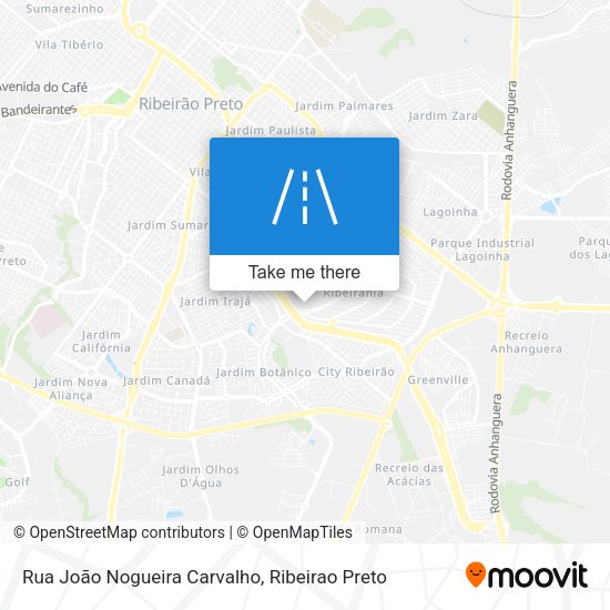 Rua João Nogueira Carvalho map