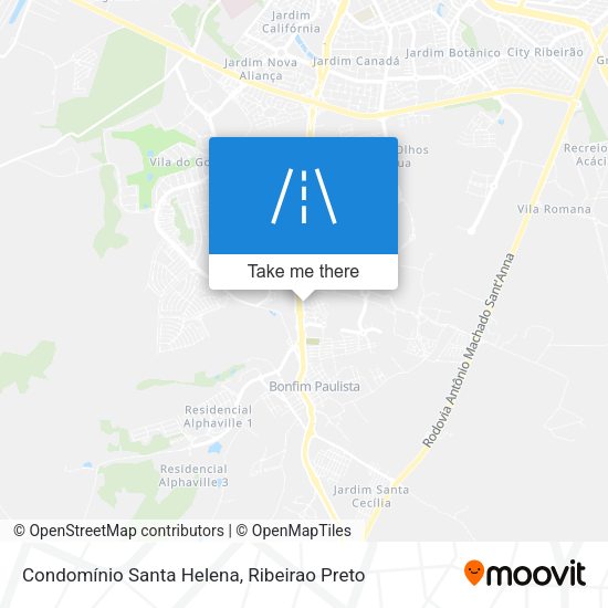 Condomínio Santa Helena map