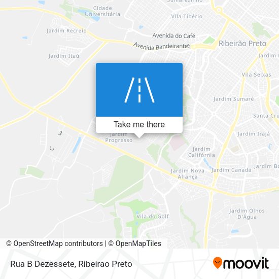 Rua B Dezessete map