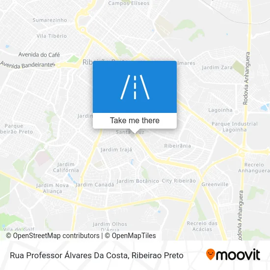 Rua Professor Álvares Da Costa map