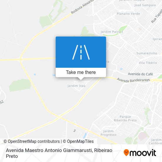 Avenida Maestro Antonio Giammarusti map