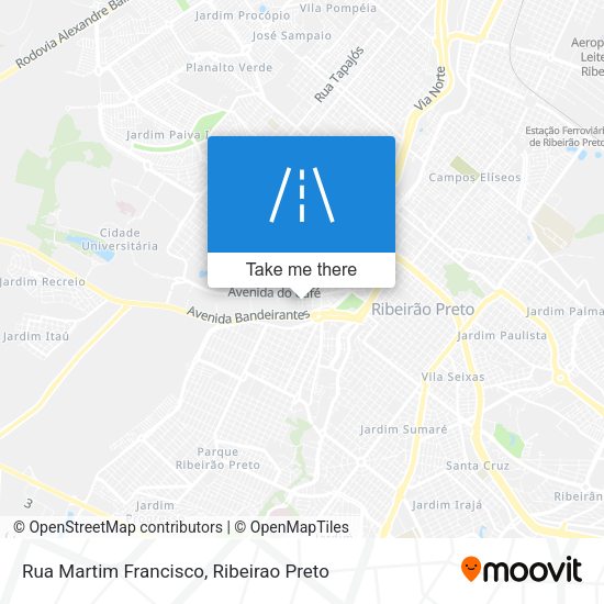 Rua Martim Francisco map