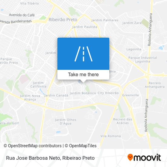 Rua Jose Barbosa Neto map