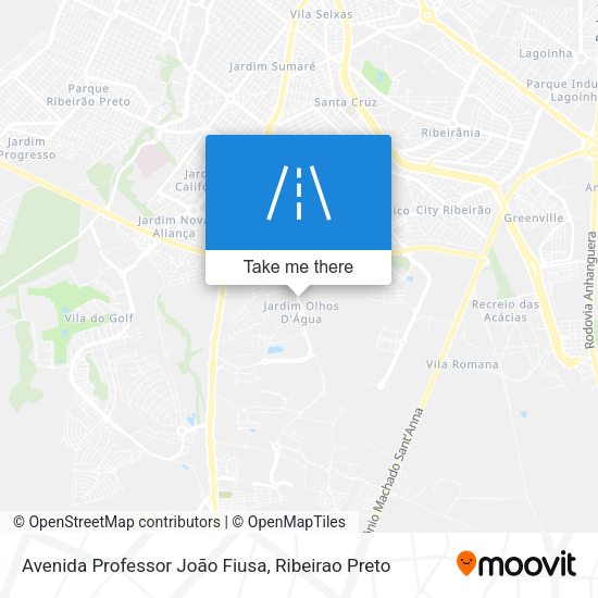 Avenida Professor João Fiusa map