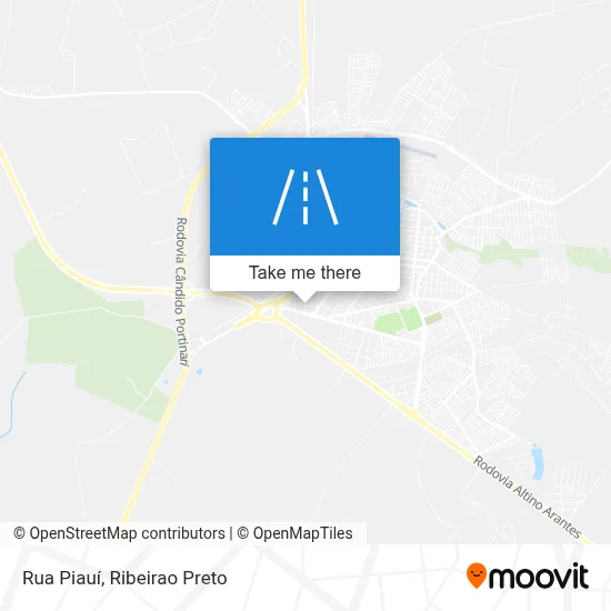 Rua Piauí map