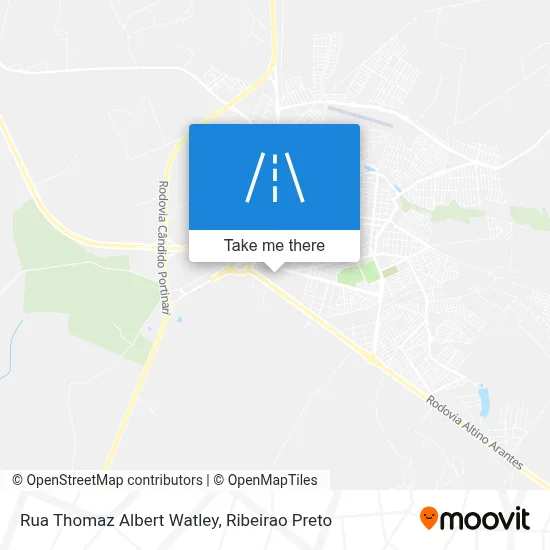 Rua Thomaz Albert Watley map