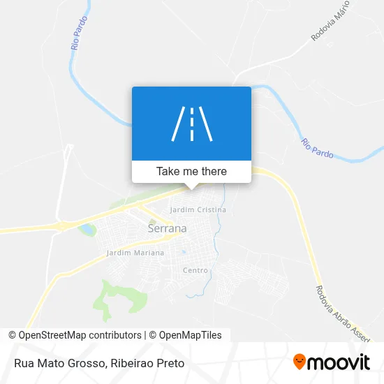 Rua Mato Grosso map