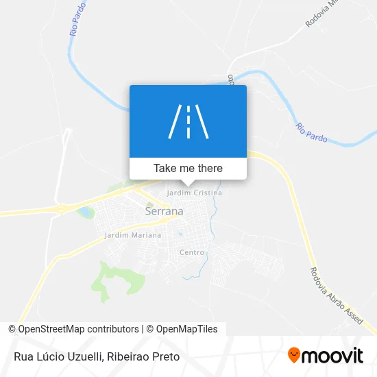 Rua Lúcio Uzuelli map
