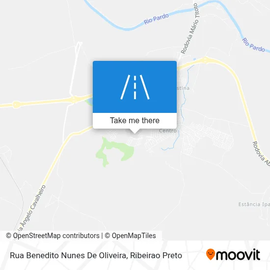 Rua Benedito Nunes De Oliveira map