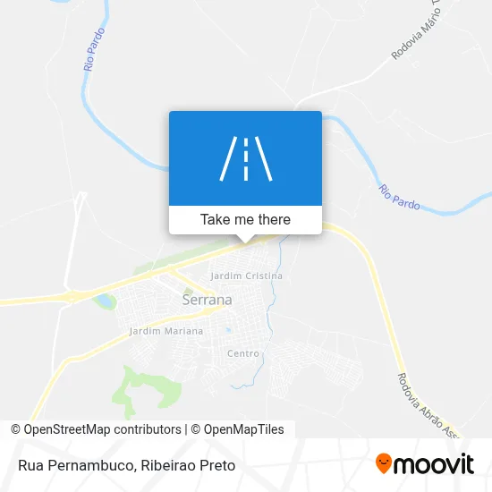 Rua Pernambuco map