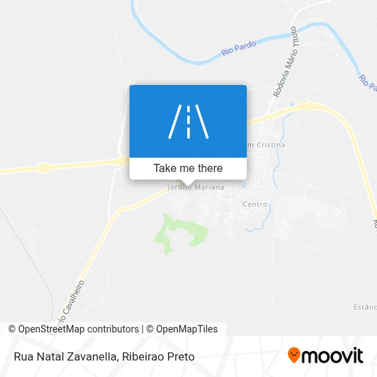 Rua Natal Zavanella map