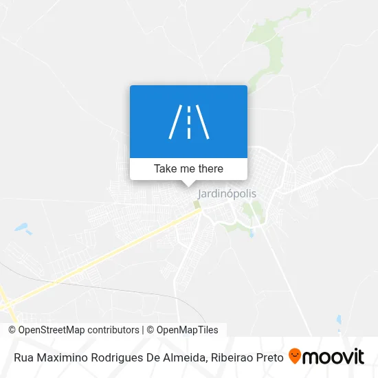 Rua Maximino Rodrigues De Almeida map