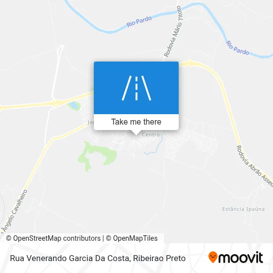 Rua Venerando Garcia Da Costa map