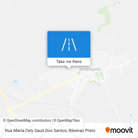 Rua Maria Cely Saud Dos Santos map