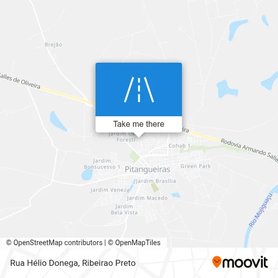 Rua Hélio Donega map